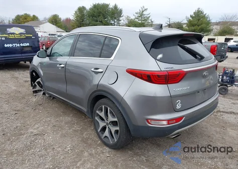 2017 Kia Sportage Sx Turbo from USA, damaged, VIN KNDPRCA6XH7093976